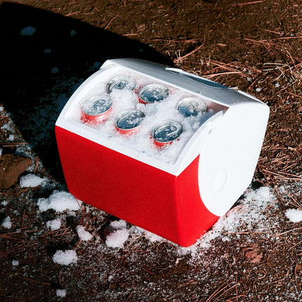 IGLOO Playmate Pal Cool Box, 6.6 Liter, Red/White