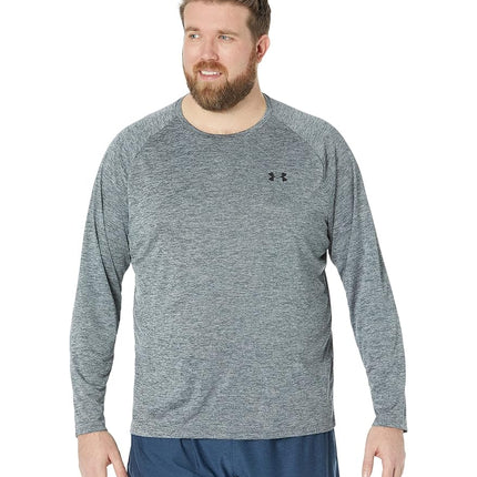 Under Armour Mens Tech 2.0 Ls T-Shirt, Pitch Gray, L EU