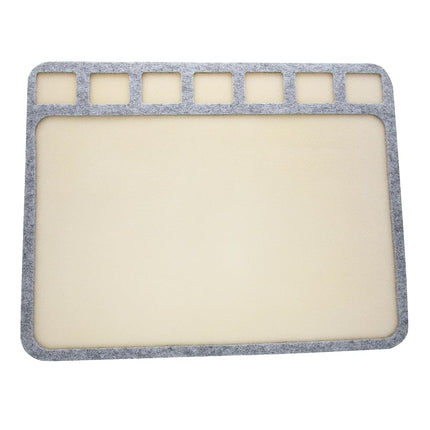 The Beadsmith Seed Bead Treasure Mat – 14” x 11” (