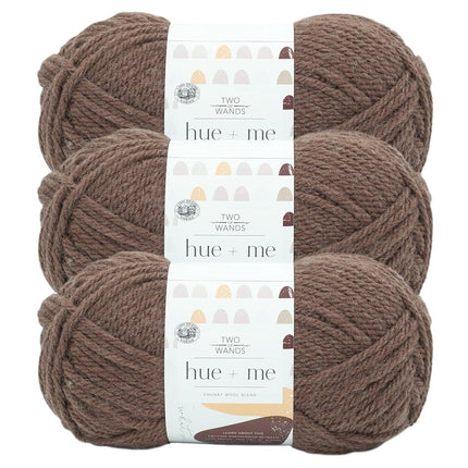 Lion Brand Hue + Me Yarn for Knitting, Crocheting,