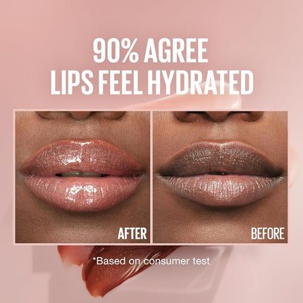 Maybelline Lifter Gloss Lip Gloss Makeup With Hyaluronic Acid, Hydrating, High Shine, Hydrated Lips, Fuller-Looking Lips, Topaz, 0.18 fl. oz.