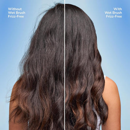 Wet Brush Frizz Free Detangler Reduces Frizz, Static & Flyaways Using Ionic Technology, Smooth Finish Styling Brush Adds Shine, Ergonomic Design, Works On All Hair Types, Wet Or Dry Hair, Purple