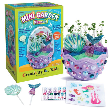 Creativity for Kids Mini Garden: Mermaid Terrarium