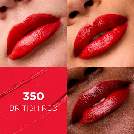 Rouge à lèvres L'Oréal Colour Riche, British Red (Coraux Rouges) 350