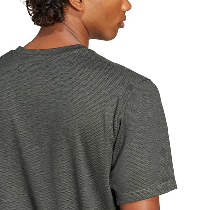 adidas Men's Train Essentials Feelready Novelty T-Shirt, Olive Strata, Medium