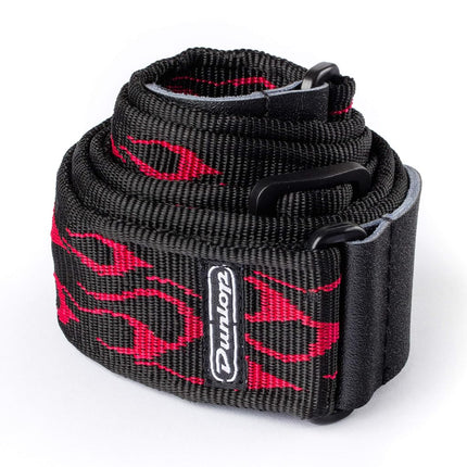 Jim Dunlop D3811RD Dun Strap Flambe Red
