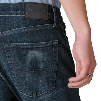 Lucky Brand Men's 363 Vintage Straight Coolmax Stretch Jean, Huron, 36