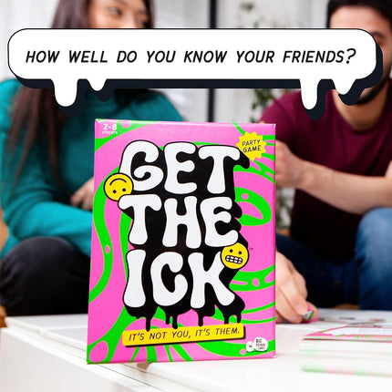 Big Potato | Get The Ick | Hilarious Party Card Game | 2-8 Players, Ages 14+