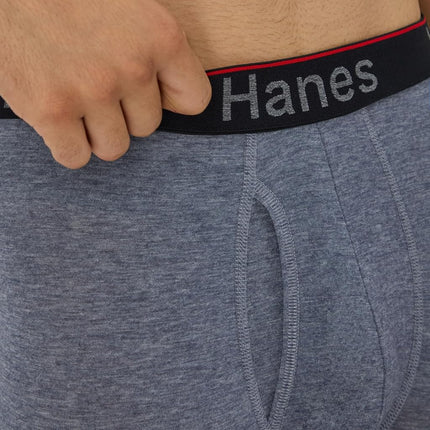 Hanes Men's Hanes Men's Comfort Flex Fit Long Leg Total Support Pouch Briefs, 3-pack Boxer Briefs, Assorted, S UK