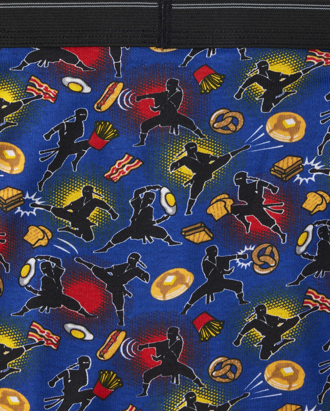 The Children's Place Boys' Cotton Boxer Briefs Underwear Variety 10-Pack, Black | China Red | Food Ninja_edge Blue | Foods_black | H/T Mist | See Comments | Soccer Balls_edge Blue | Soccer Ninja_china Red | Stripe 1_china Red | Stripe 5_edge Blue | Whi...