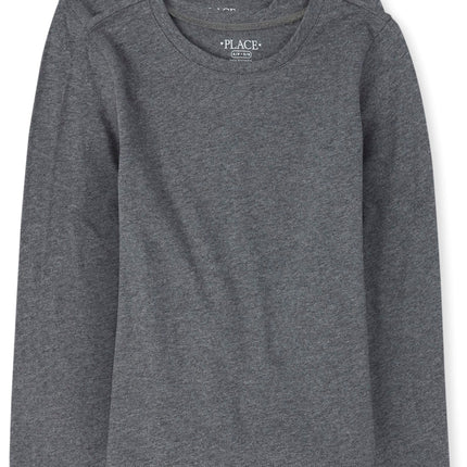 The Children's Place Girls' Basic Short Sleeve Lay