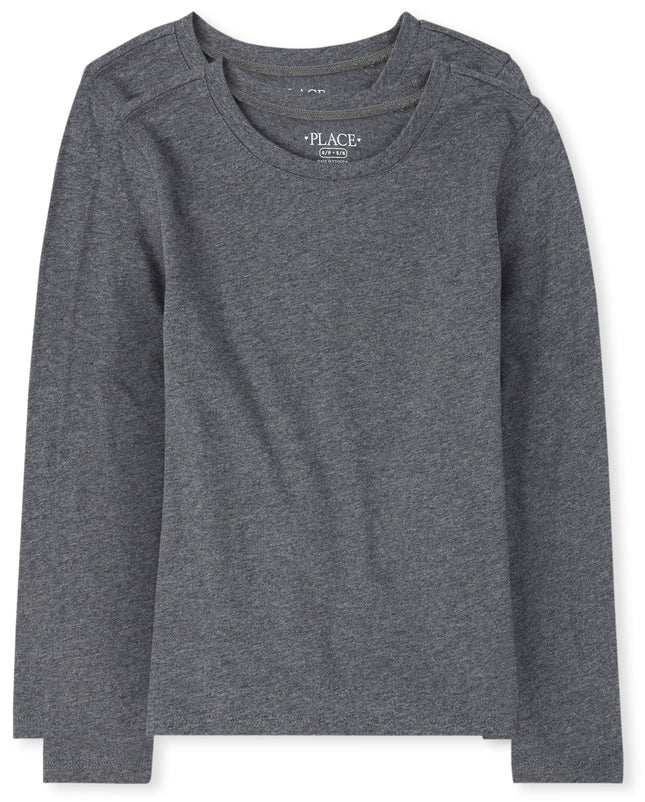 The Children's Place Girls' Basic Short Sleeve Lay