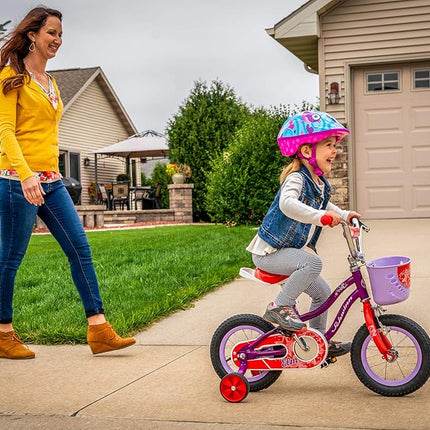 Schwinn Elm Girl's Bike with SmartStart, 12" Wheels, Purple (S0261AAZ)