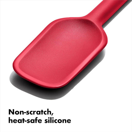 OXO Good Grips 11280800 Spatule-cuillère en silicone à confiture, rouge