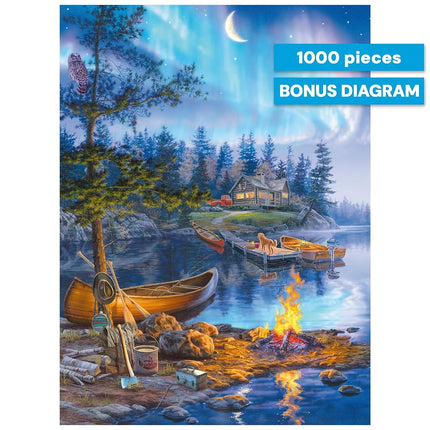 Buffalo Games - Magical Moonlight - 1000 Piece Jigsaw Puzzle for Adults
