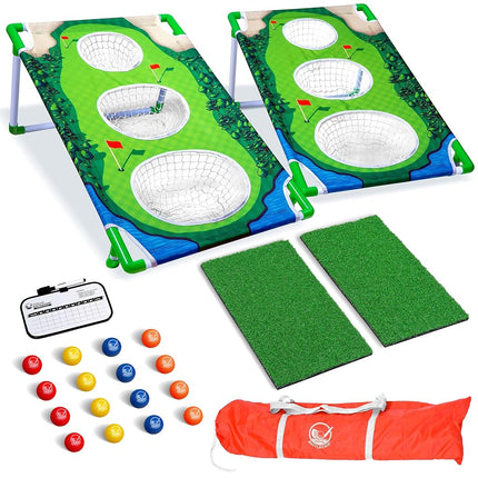 GoSports BattleChip Tour Backyard Golf Cornhole Ga