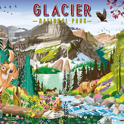 Ravensburger Glacier National Park 500 Piece Puzzle for Adults