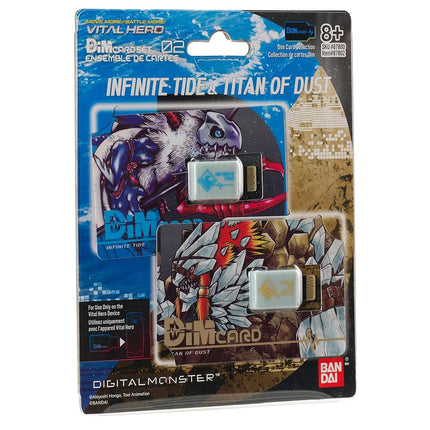 Bandai Namco - Digimon - Vital Hero DIM Card Pack (Infinite Tide & Titan of Dust)