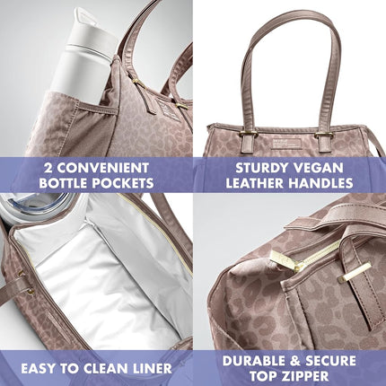 Fit & Fresh Copley Insulated Lunch Bag for Women w/Containers