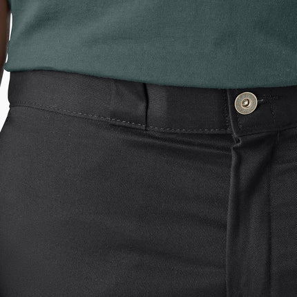Dickies Men's Skinny Straight Double Knee Work Pants - Durable, Slim Fit, Industrial Uniform & Workwear, Desert Sand, 36W x 32L