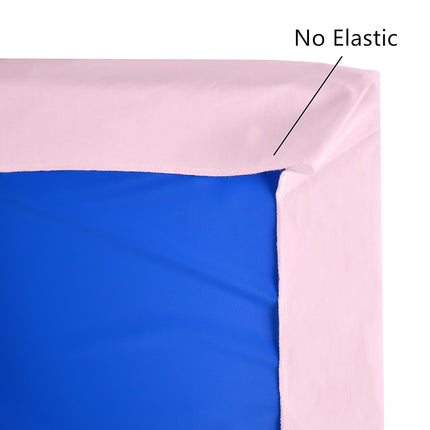 Sábana ajustable para colchoneta de guardería de percal de algodón 100% natural de American Baby Company, rosa, 24 x 48 x 4, suave transpirable, para niñas