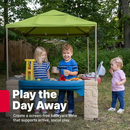 Step2 874100 All Around Playtime Patio with Canopy Playset