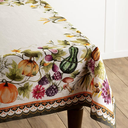 Maison d' Hermine Table Cloth Rectangle Table Reusable 100% Cotton 60"x108"