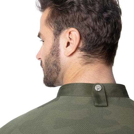Chef Works Mens Mojave Coat, Olive, 3XL