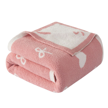 Elegant Comfort Valentine's Day Knit Throw Blanket