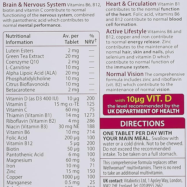 Wellwoman 50+, 30 Tablets, Pack of 1