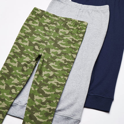 Luvable Friends Baby Boys' Cotton Pants, Camo, 0-3 Months