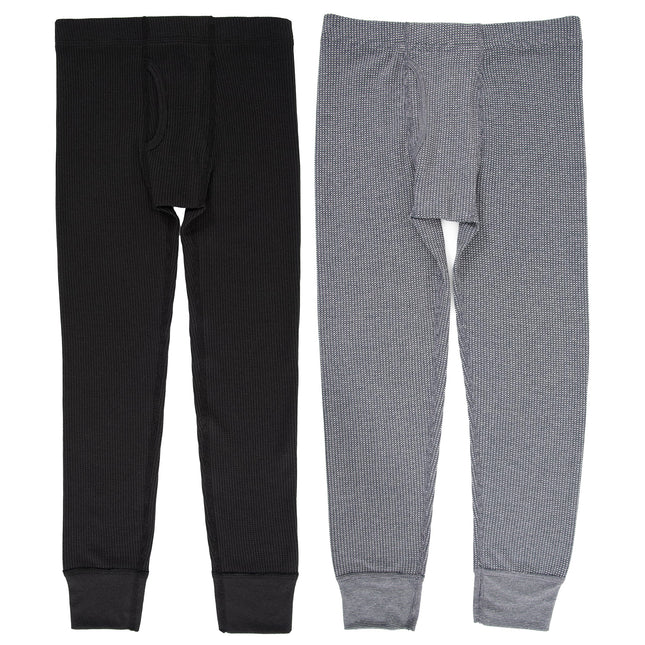 Fruit of the Loom Boys' Premium 2-Pack Thermal Waf