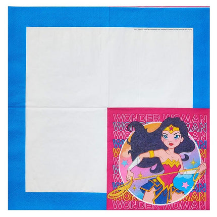 American Greetings Wonder Woman Party Supplies, Lunch Napkins (50-Count)