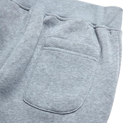 Southpole Boys' Active Basic Fleece Jogger Pants, Heather Grey, 18-20