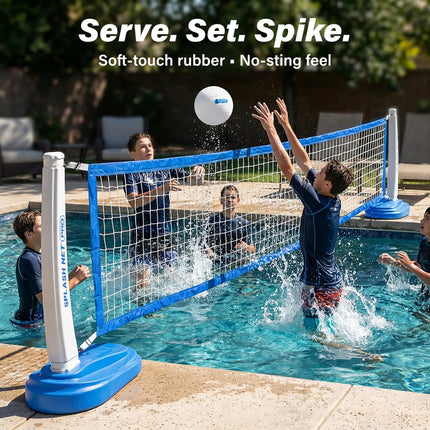 GoSports Water Volleyball Lot de 3 ballons idéal pour les piscines ou les parties de volley-ball sur gazon