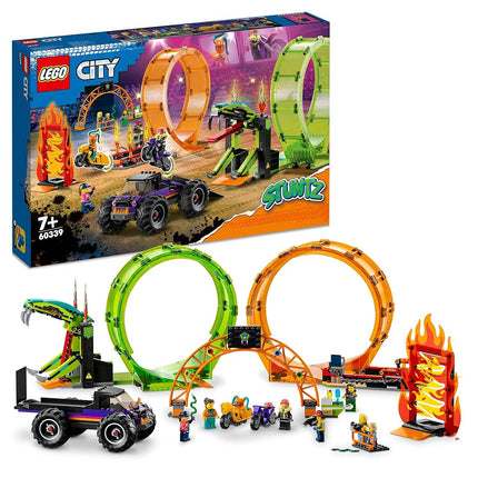LEGO 60339 City Stuntz Double Loop Stunt Arena, Mo