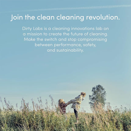 Dirty Labs | Scent Free | Bio Enzyme Laundry Booster | 48 Loads (1 lb) | Hyper Concentrated | High Efficiency & Standard Machine Washer | Nontoxic, Biodegradable | Stain & Odor Removal Enzyme Boosters
