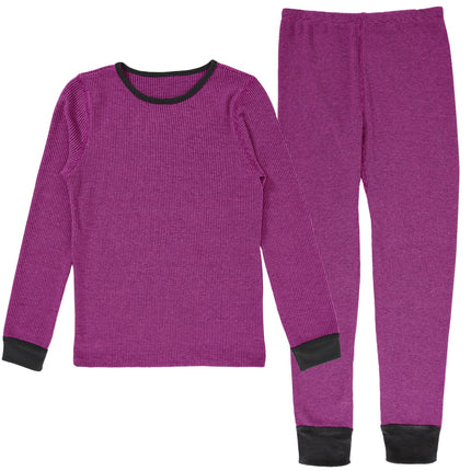 Fruit of the Loom Girls Premium Thermal Waffle Und