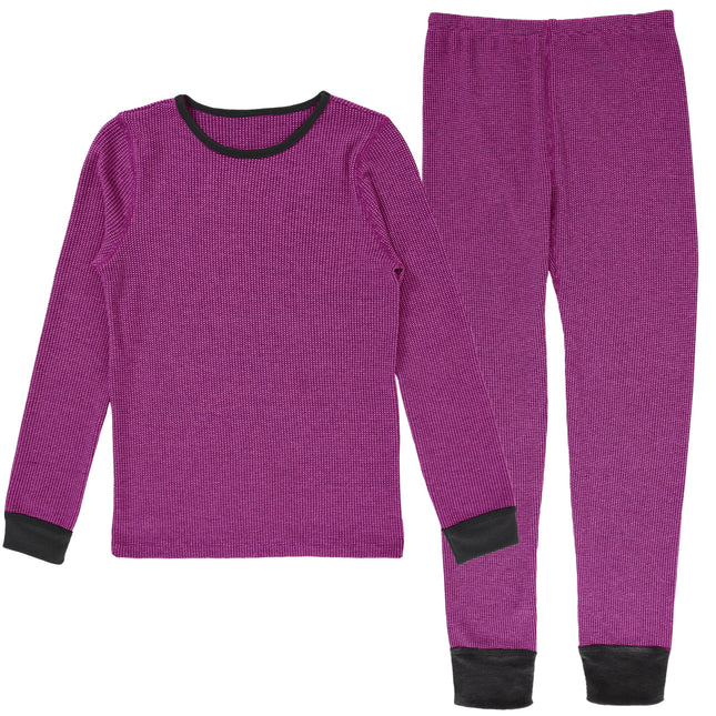 Fruit of the Loom Girls Premium Thermal Waffle Und