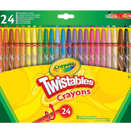 Crayola-Crayons&Pencils 24 Twistable Crayons