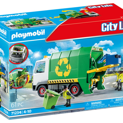 Playmobil 71234 City Life Recycling Truck