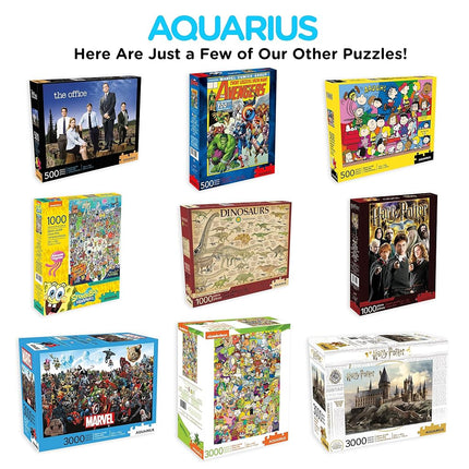 AQUARIUS Marvel Heroes Collage 1,000 pc Puzzle
