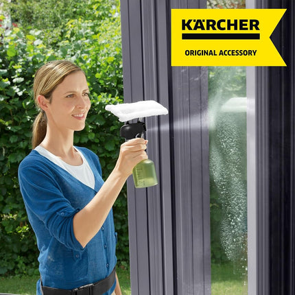 Kärcher Spray Bottle and Microfiber Cloth Kit for Window Vac Accessory