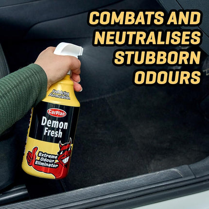 CarPlan Demon Fresh Odour Eliminator, 1 Litre, (Pack of 1)
