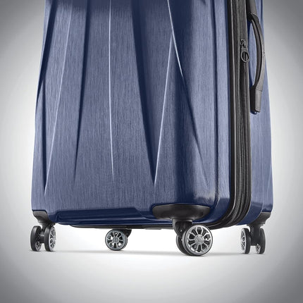 Samsonite Unisex-Adult Centric 2 Hardside Expandable Luggage with Spinners, True Navy, Checked-Large 28-Inch, Centric 2 Hardside Expandable Luggage with Spinners