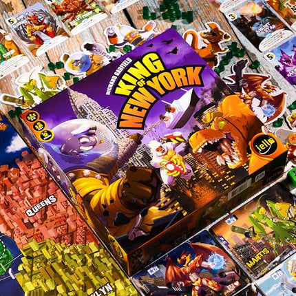 IELLO | King of New York | 2-6 Players | Aged 10+ | 40 Minutes Playtime