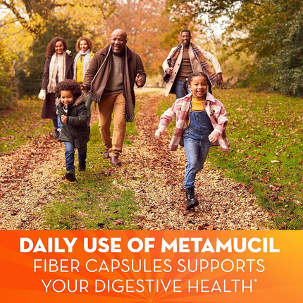 Suplemento diario de fibra Metamucil, 160 cápsulas