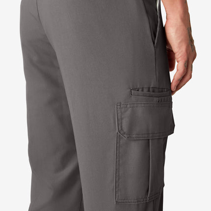 Dickies Pantalon Cargo Homme Coupe Droite Flex, Gris Gravier, 50W x 32L