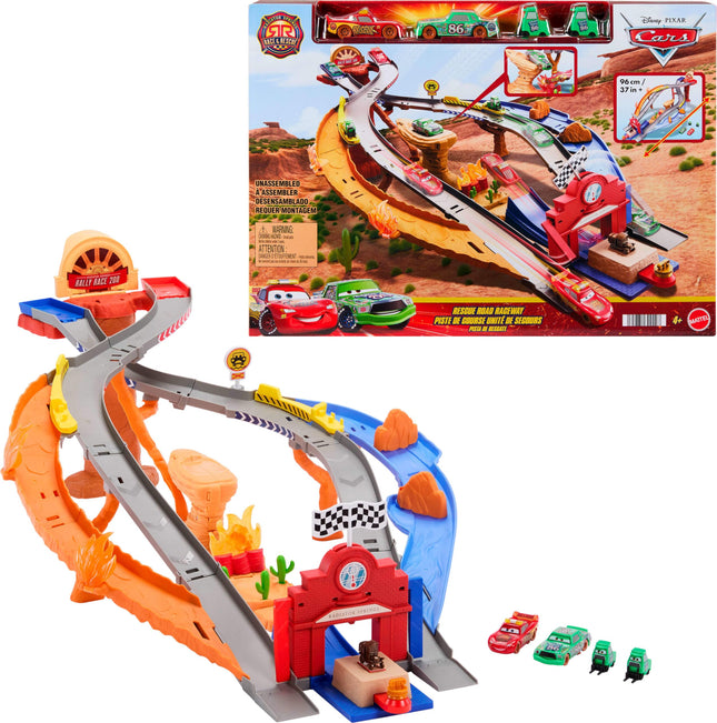 Mattel Disney and Pixar Cars Toy Playset, Lightnin
