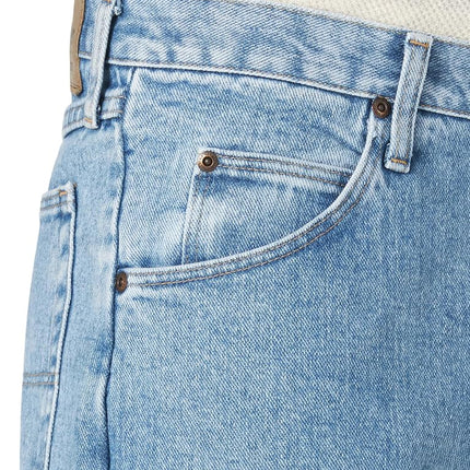 Wrangler Authentics Men's Classic 5-Pocket Relaxed Fit Cotton Jean, Stone Bleach, 42W x 28L